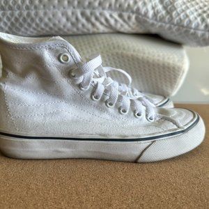 Vans White High Tops